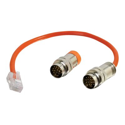 C2G RapidRun Multi-Format Runner Cable (Orange) Test Adapter Cable