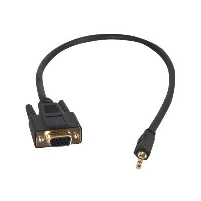 C2G Velocity DB9 Female to 3.5mm Male Adapter Cable