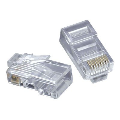 C2G RJ45 Cat5E Modular Plug for Flat Stranded Cable