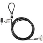 HP Dual Head Keyed Cable Lock