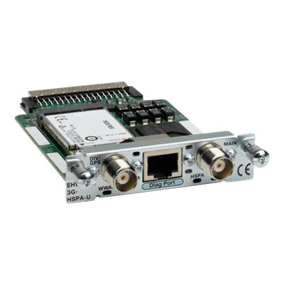 Cisco Third-Generation Wireless WAN Enhanced High-Speed WAN Interface Card