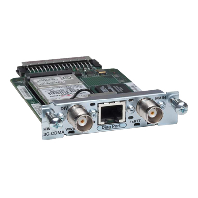 Cisco Third-Generation Wireless WAN High-Speed WAN Interface Card