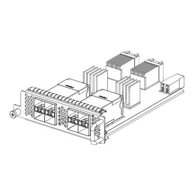 Cisco 4-port 10 GE/4-port 4Gb FC